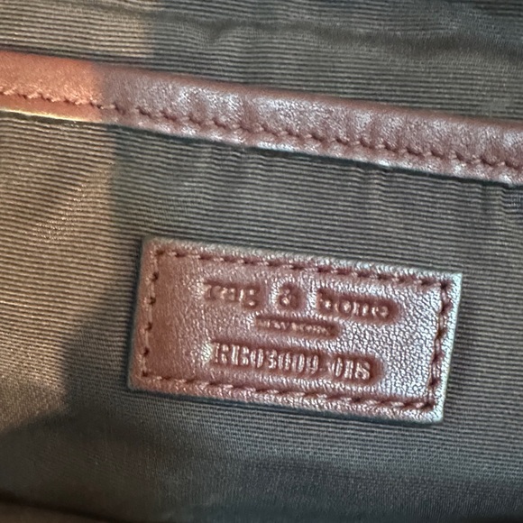 Rag & Bone Burgundy Crossbody Bag - Picture 5 of 6